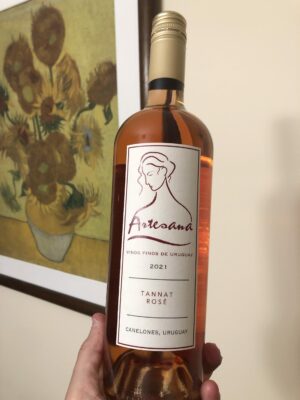 Tannat Rosé Bodega Artesana Winery  2021 edición exportación