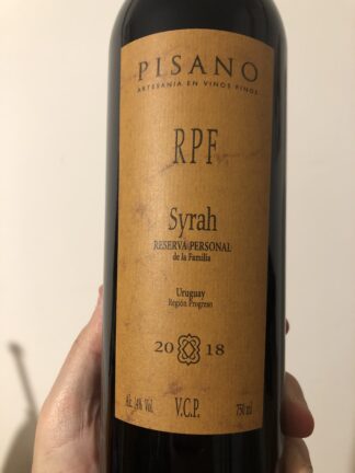 Syrah Pisano RPF 2018
