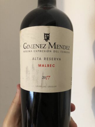 Malbec Alta Reserva Gimenez Méndez 2017