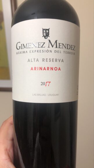 Arinarnoa Alta Reserva Gimenez Méndez 2017 